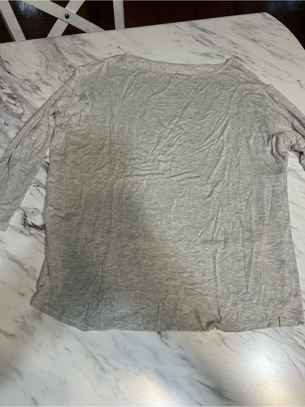 Kinesis Light Gray Long-Sleeve Women's Top
